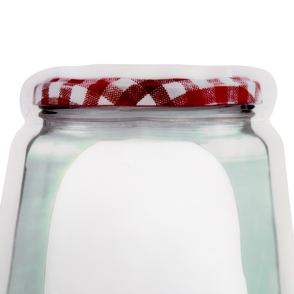 梅森罐造型密封袋,梅森罐硅胶袋