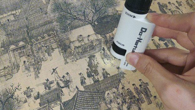 显微镜最大可以放大5000倍,只能放大1200倍的显微镜