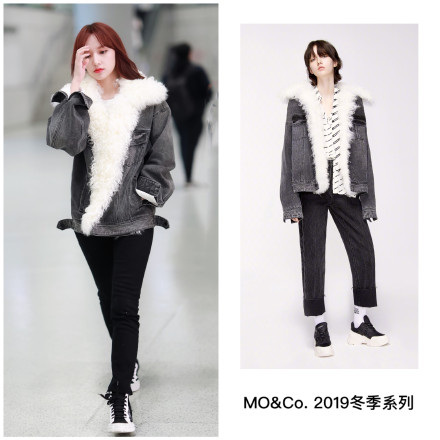 欧阳娜娜程潇齐刘海,程潇和金晨撞衫