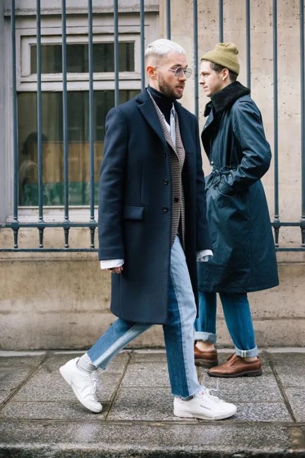 高端羊绒大衣轻奢男搭配,有品位有风度绅士的男人