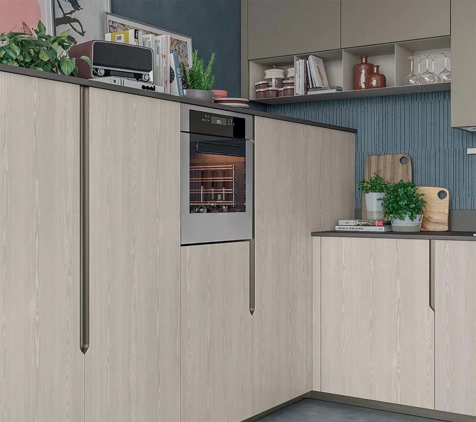 电视柜橱柜整面墙一体,橱柜厨边柜电视柜一体