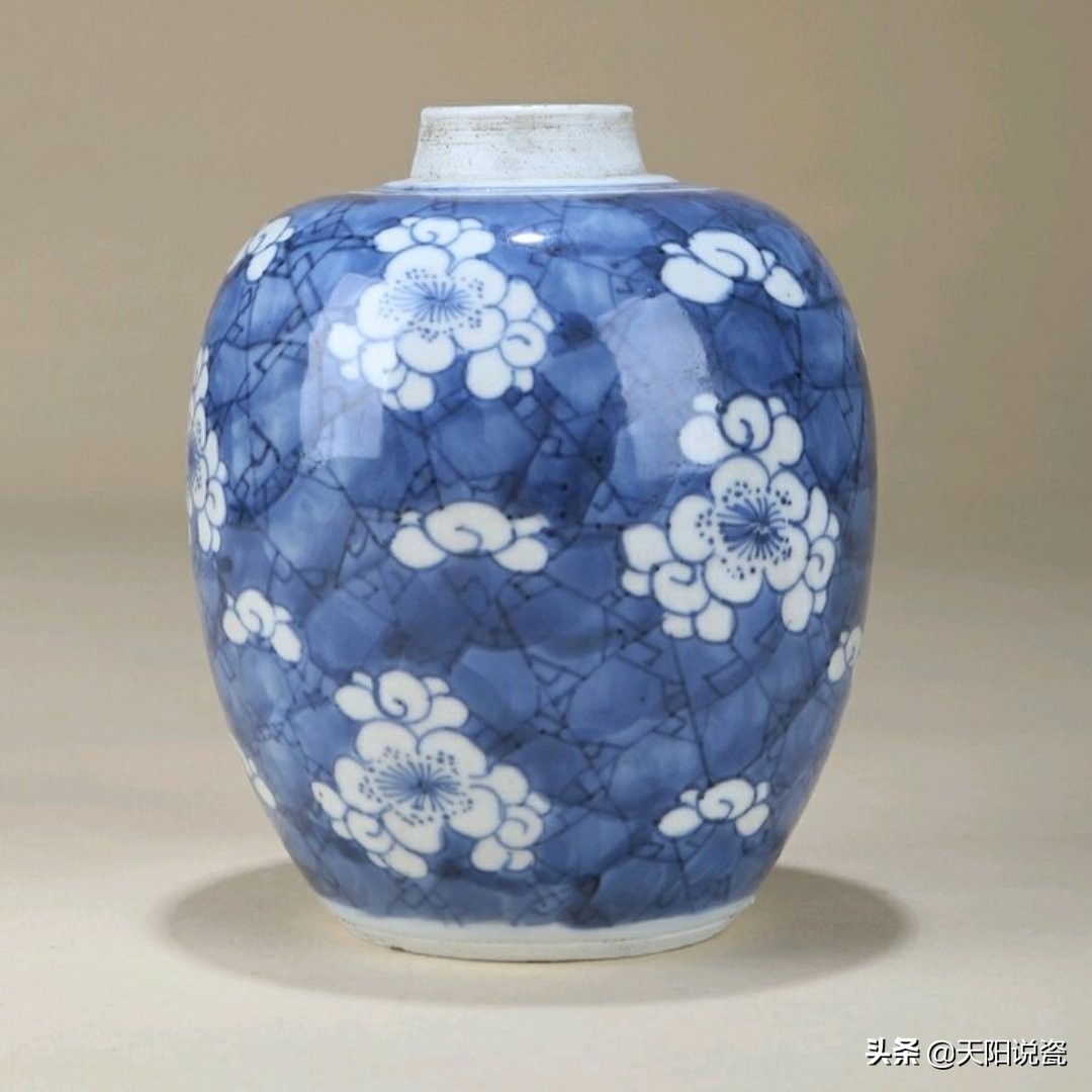 康熙瓷器冰梅特征,康熙冰梅纹有什么特征