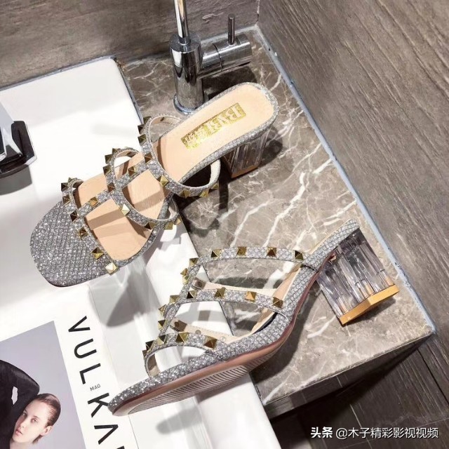 女款爆款2022新款ins潮凉鞋,2022夏季新款凉鞋女ins