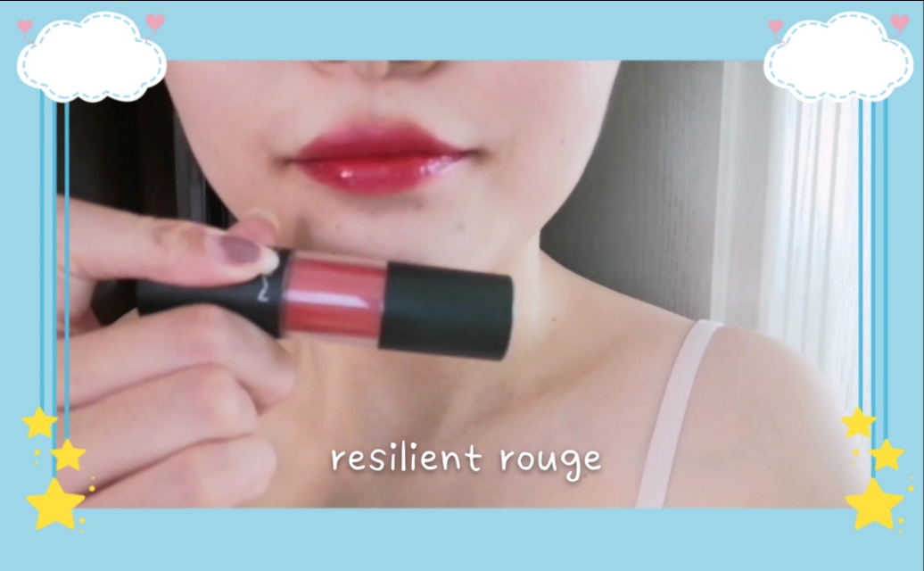 mac口红707复古红哑光,贫民窟女孩mac口红