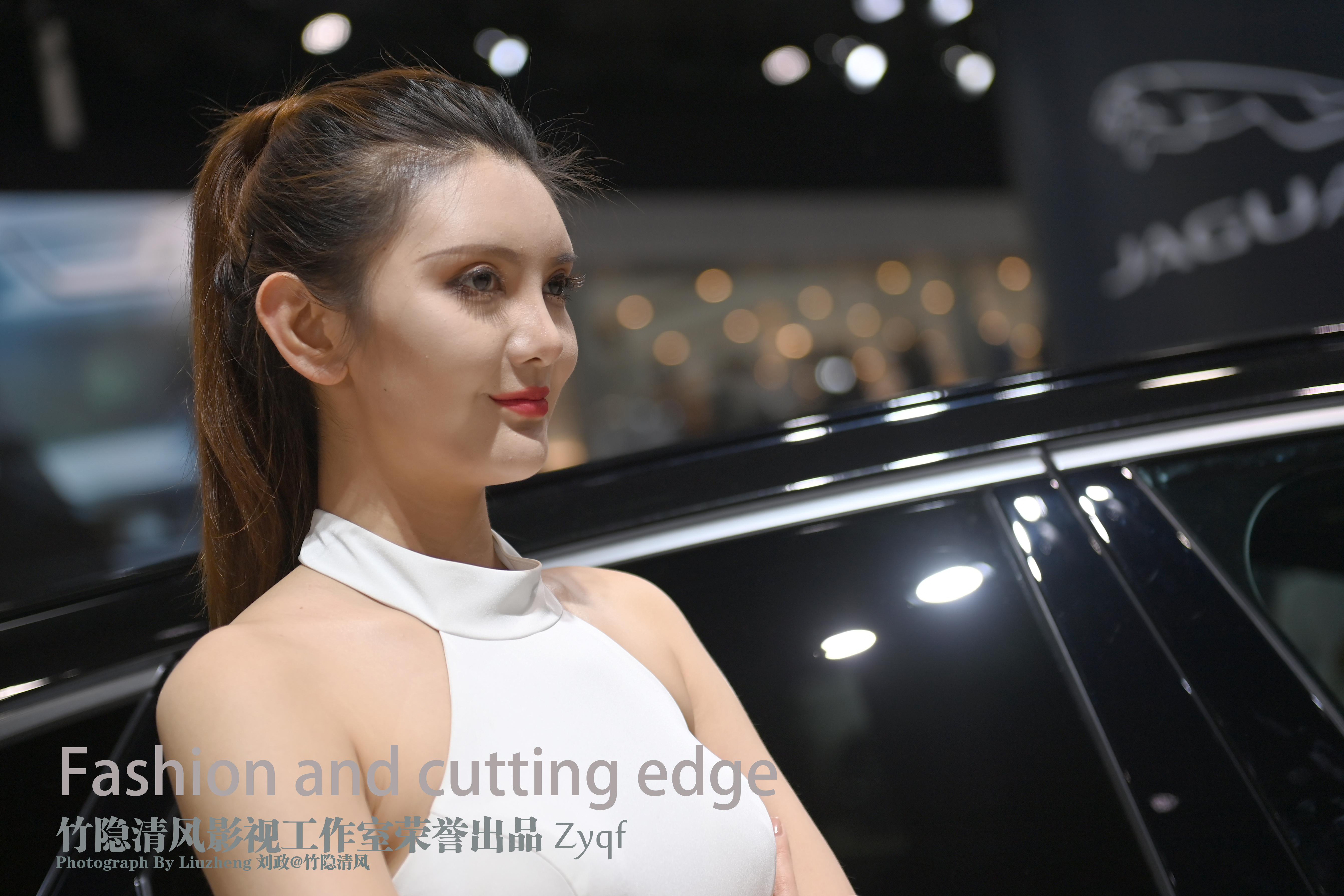 在车展上怎么给模特拍照,车展模特怎么拍摄视频