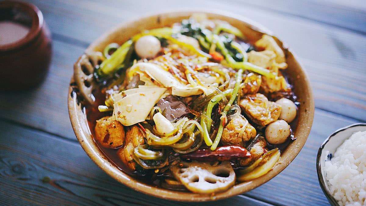 家庭版最好吃的麻辣烫,简易版麻辣烫火锅