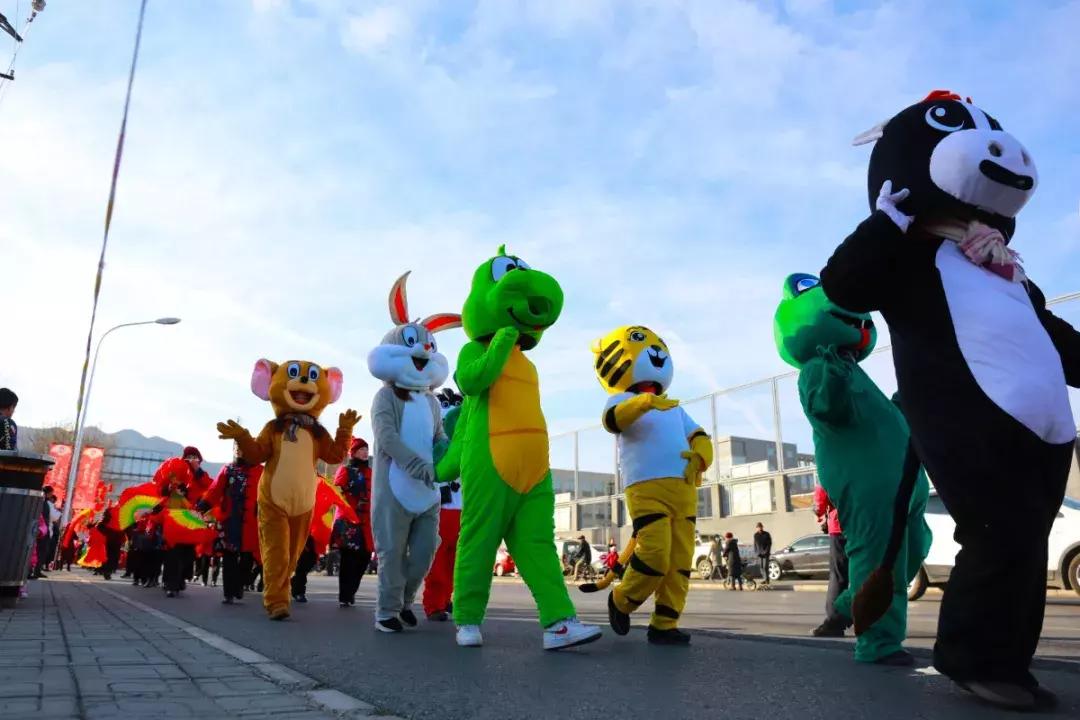 小年,海淀温泉镇“走街”,你肯定没见过这么热闹的