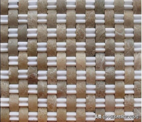 现代简约艺术感大理石马赛克图案,高端石材马赛克效果图