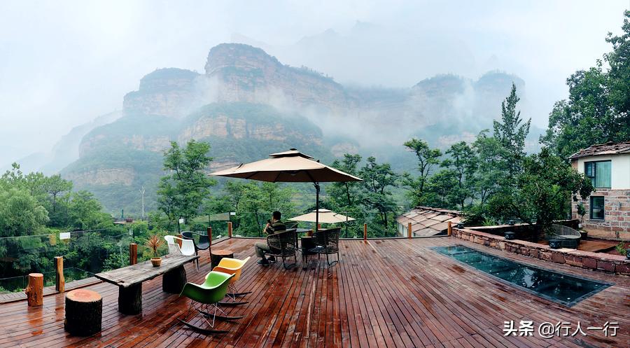 河南太行山悬崖古村,林州太行绝美古村落