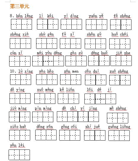 部编版1-6年级语文上册必背内容,部编版语文6年级上册背诵资料