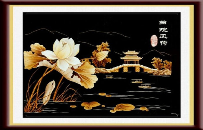 中国烙画艺术作品,民间烙画高手作品