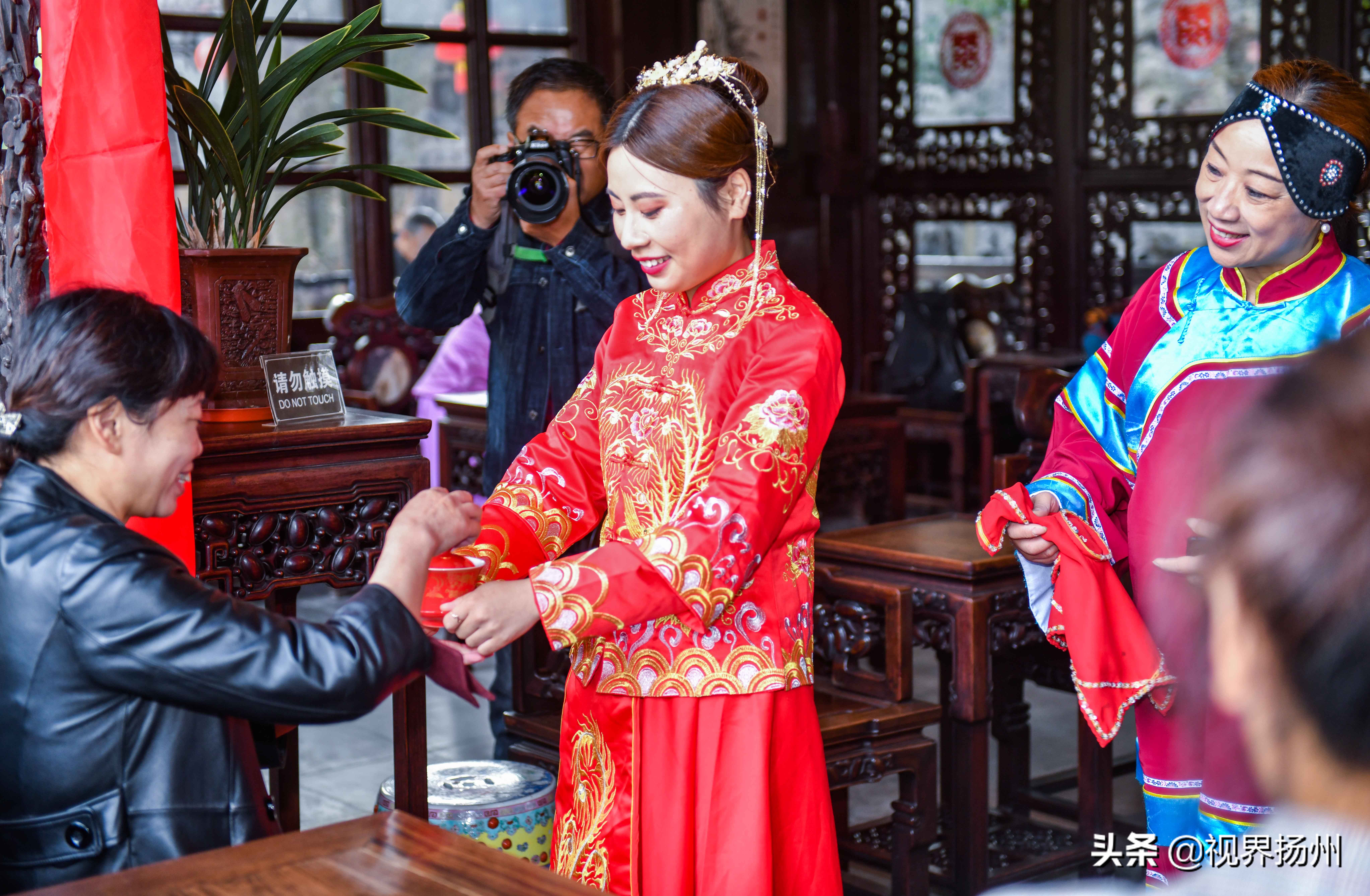 扬州个园盐商体验婚礼让你感受穿越