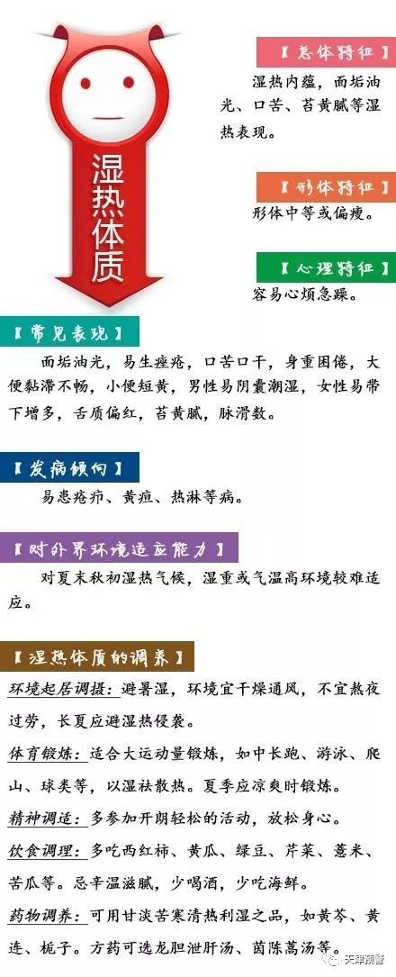 中医九种体质视频讲解,中医九种体质养生图片