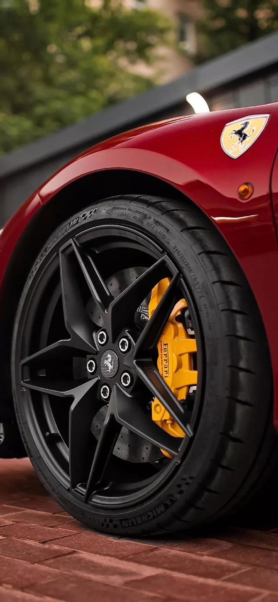 跑车壁纸100张法拉利,法拉利iphone壁纸