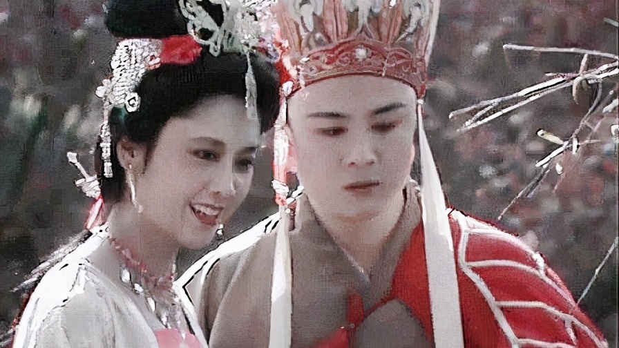 西游记朱琳演女王多大,西游记女儿国国王朱琳有多美