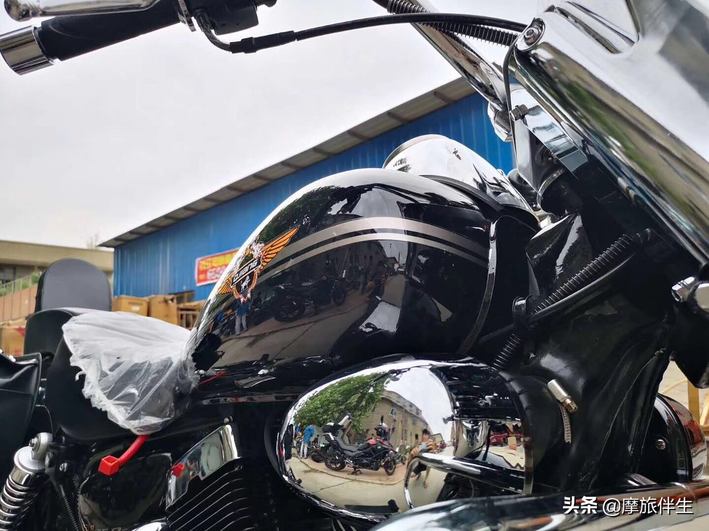 钱江摩托最像哈雷的车,国产太子250钱江巡航摩托车