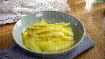 金汤娃娃菜家常菜,诱人美食高清图片