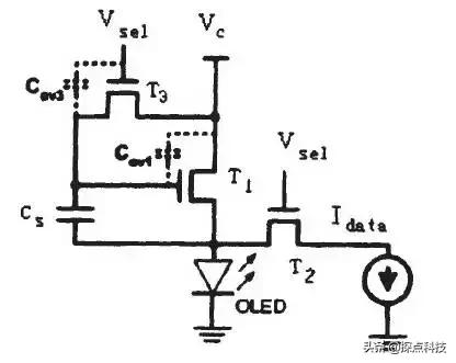 OLED显示屏，行驱动电路设计，单片机AT89C51与和显示屏的硬件接线