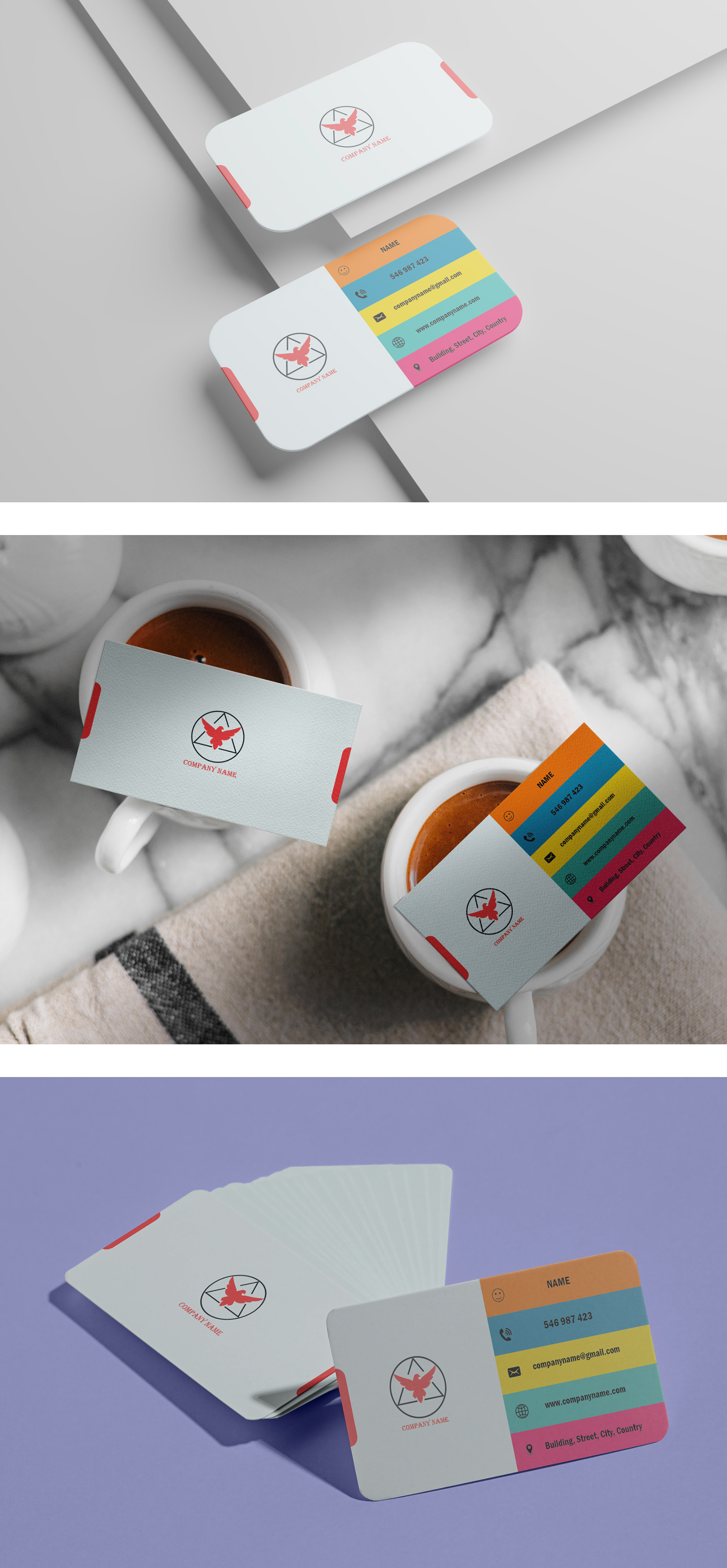 艺术涂料名片设计,设计师简约高端名片设计