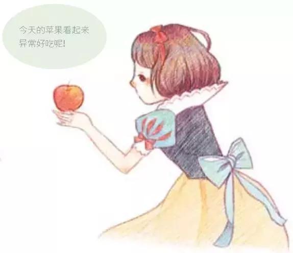 画白雪公主和七个小矮人的简笔画,简单又可爱的白雪公主怎么画