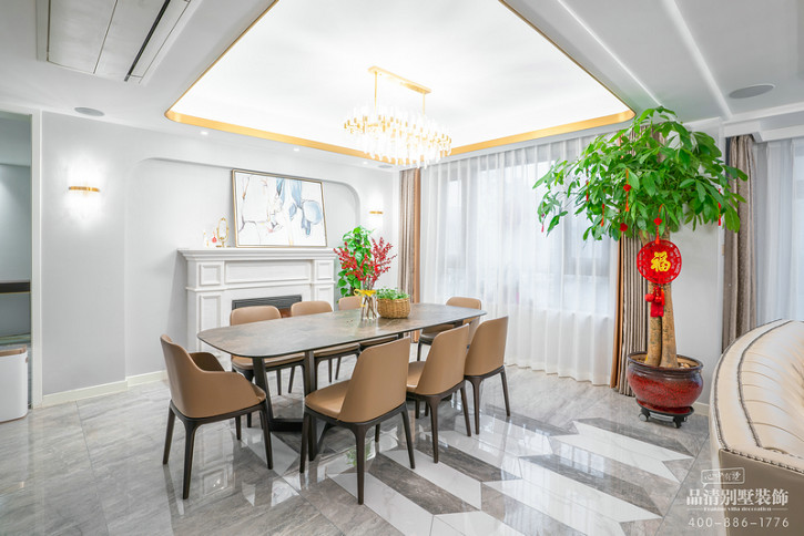 品清别墅装饰怎么样,品清别墅装饰公司装修现场