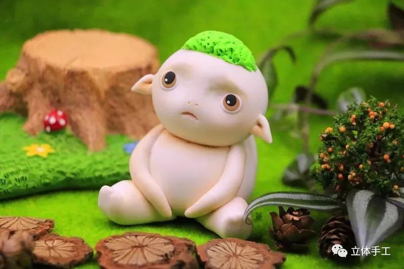 幼儿园春天粘土手工创意墙壁图片,垃圾分类超轻粘土创意手工