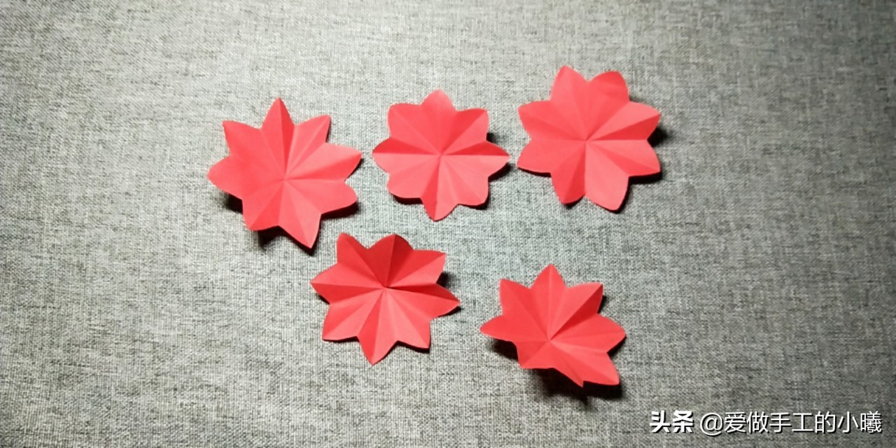 玫瑰花折纸方法简单易折非常漂亮,用吸管怎么折星星和玫瑰花慢动作