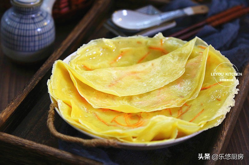 早餐饼这样做你家小孩肯定爱吃,想学家常早餐饼的做法