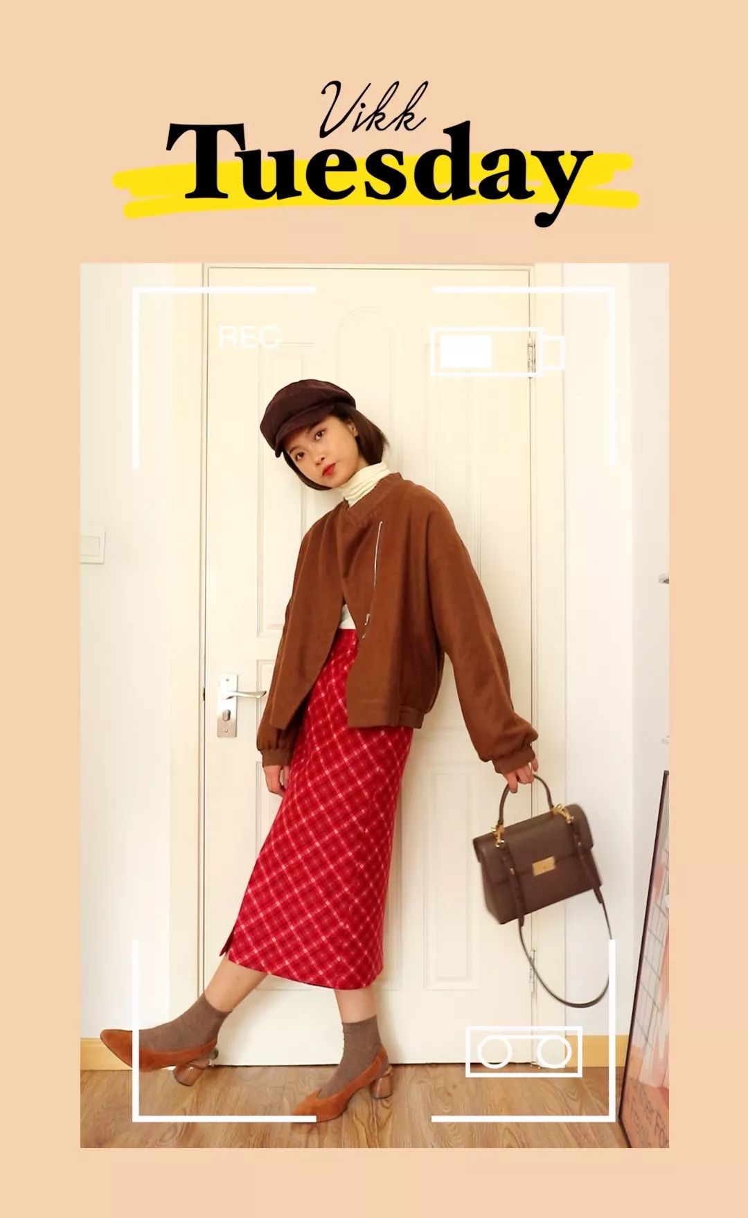 初冬复古日杂风一周穿搭/WINTERLOOKBOOK