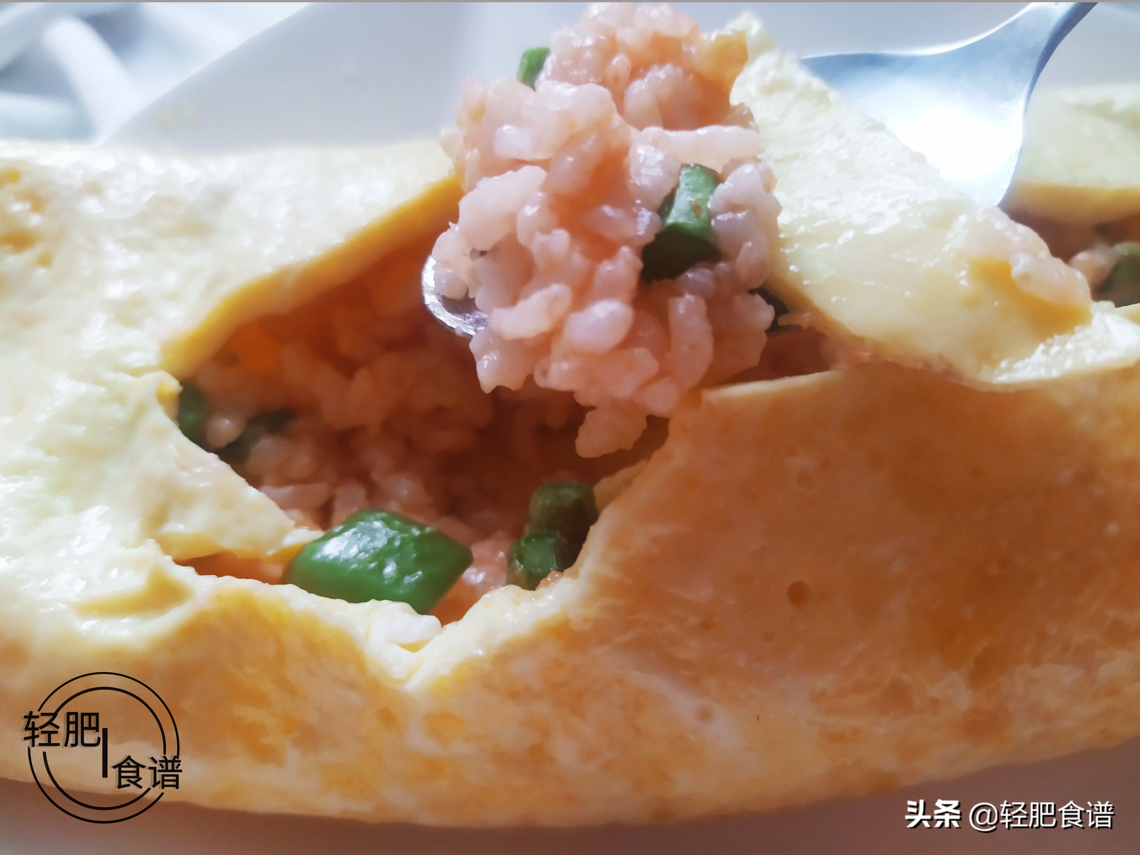 日式蛋包饭的爆浆蛋皮,蛋包饭零失败教程