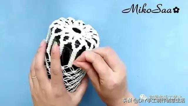 编绳杯套,编绳防烫杯套