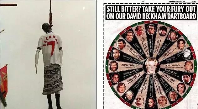 贝克汉姆建立球队4年的历程,贝克汉姆1998英格兰球衣