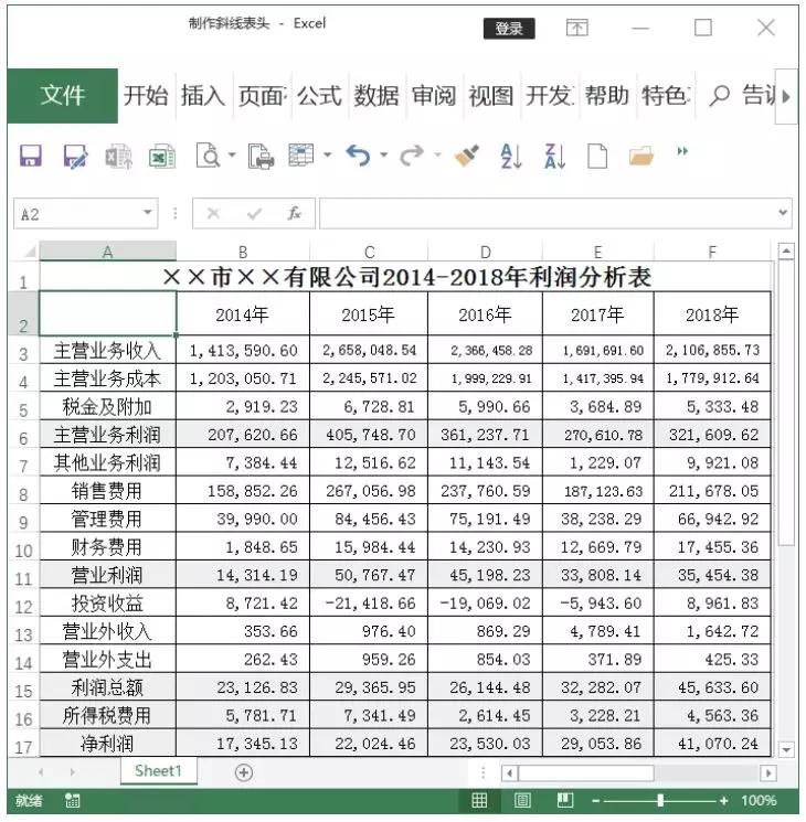 excel如何插入斜线表头并输入文字,wpsexcel三个斜线表头怎么做