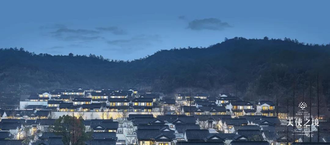 蓝城小镇项目实景,蓝城小镇全景图