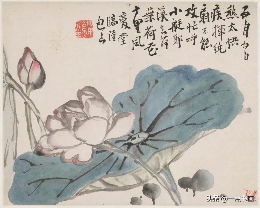 清代画家沈振麟花鸟动物作品欣赏,清代名家山水工笔画作品欣赏