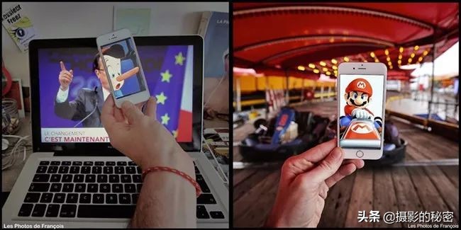 错位照片姿势大全,错位照片搞笑