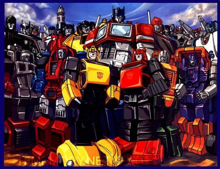 擎天柱领袖之证中的高光时刻,擎天柱第一部登场时的样子