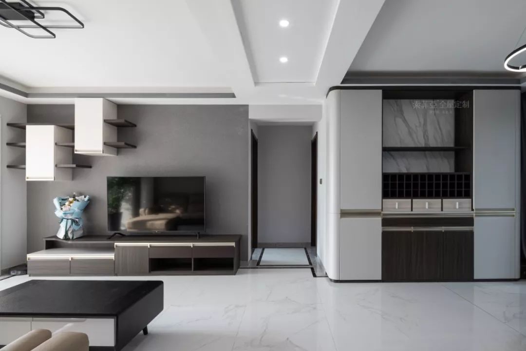 90后装修房子科技风格100平方,90后科技感装修