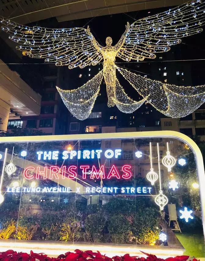 香港海滨长廊圣诞节,香港圣诞打卡地唯美视频