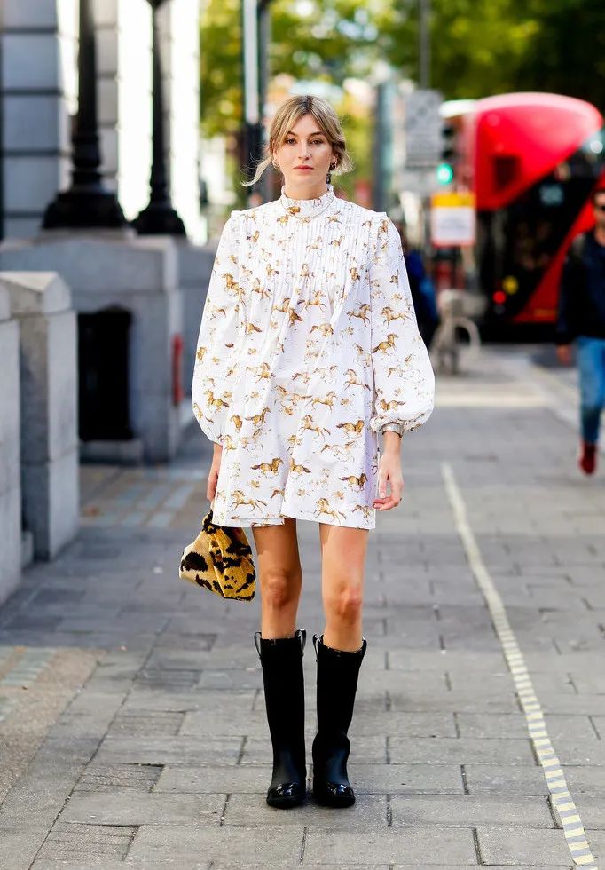 矮个子穿娃娃裙,穿娃娃裙适合扎的发型