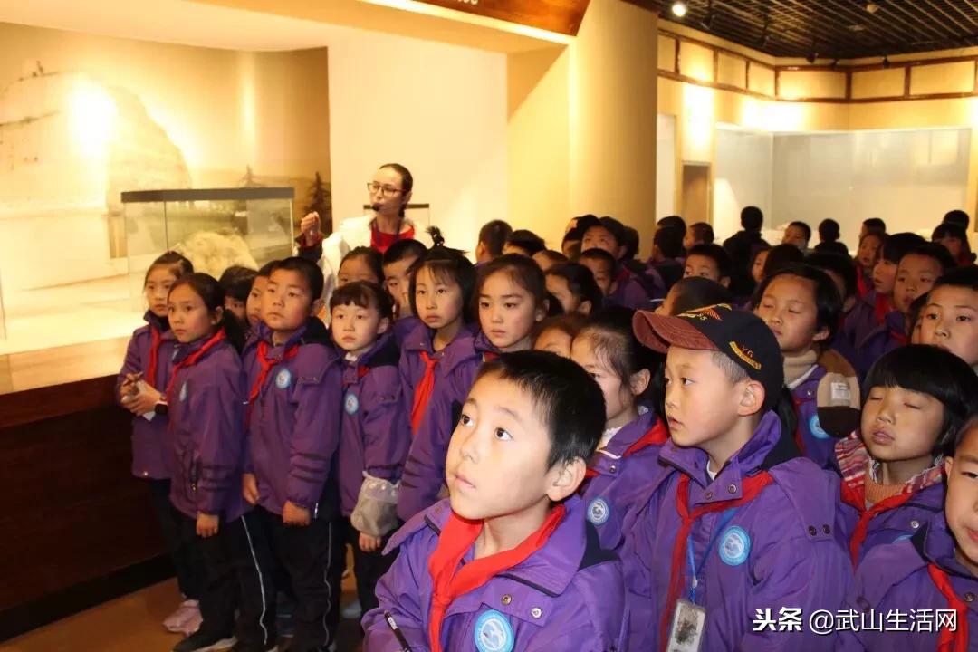 武山县城关三小、四小到县博物馆研学之旅