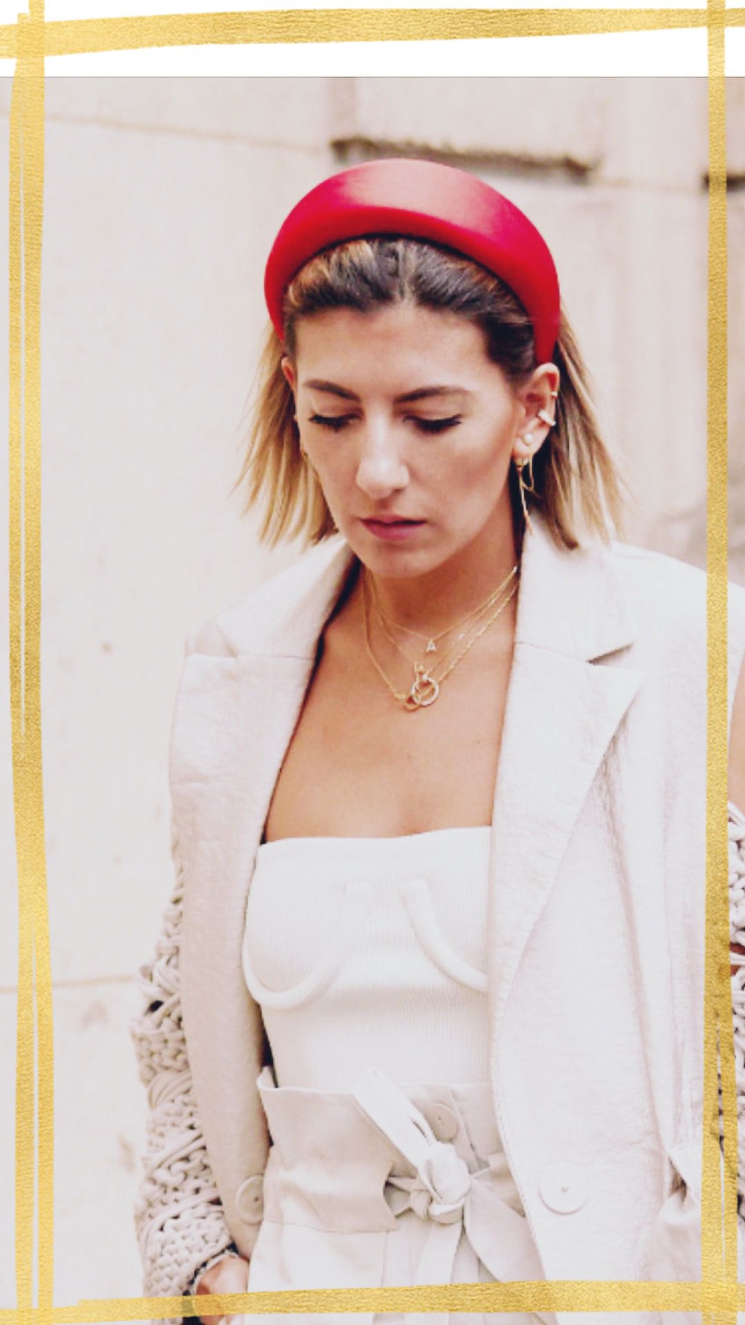 杏色发箍搭配什么衣服好看,糖果色发箍网红简单爆款