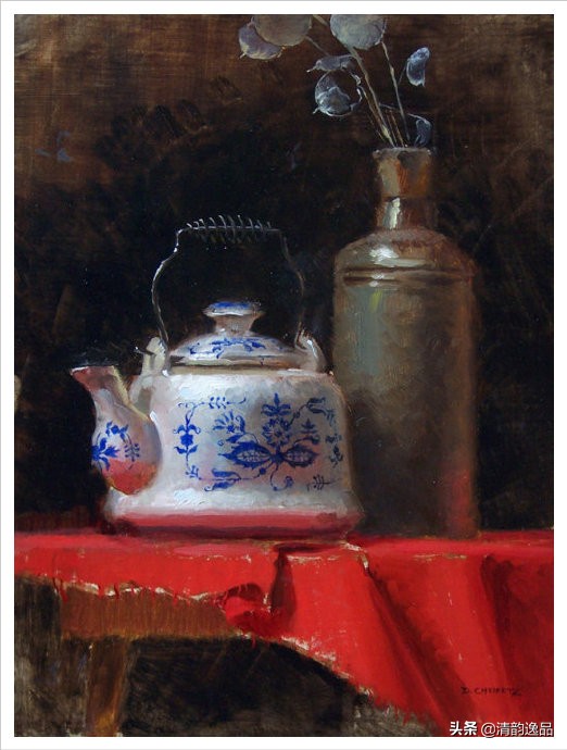 美国justinjeffrey立体油画作品,写实油画作品美国画家