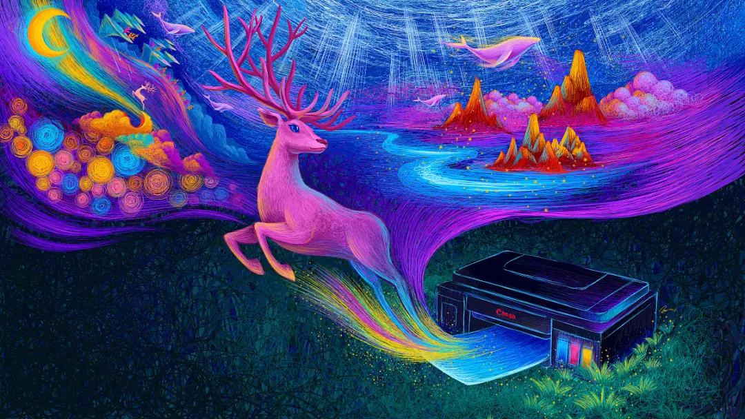 描摹梦境的魔术师,靠画“圈圈”火遍全网