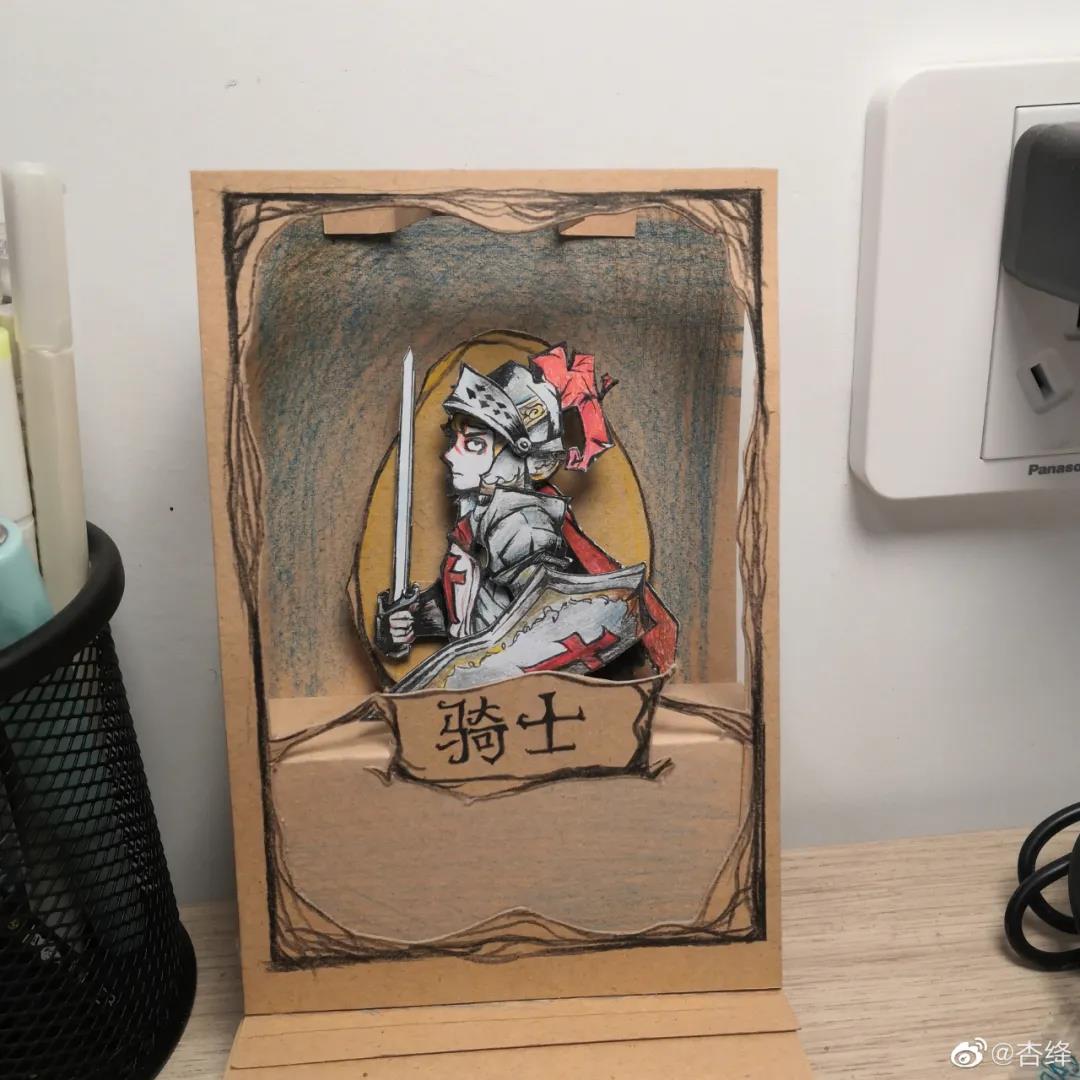 狼人杀同人手书,太空狼人杀纸片人