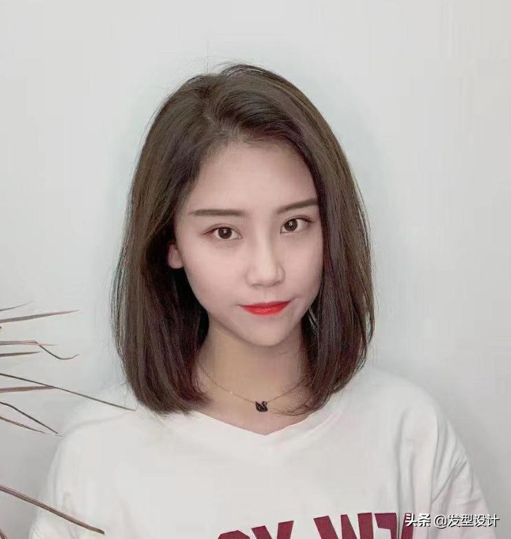 发型女2020流行发型中长发,中长发披发发型理发店