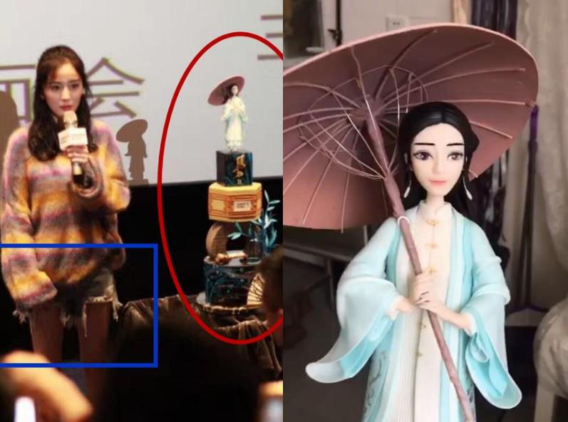 有关明星的蛋糕,明星图案的蛋糕