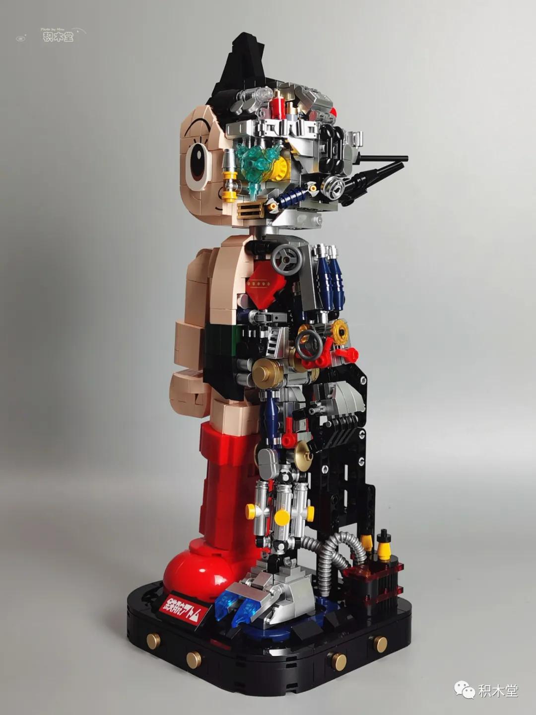 铁臂阿童木70周年展示盒,铁臂阿童木积木测评