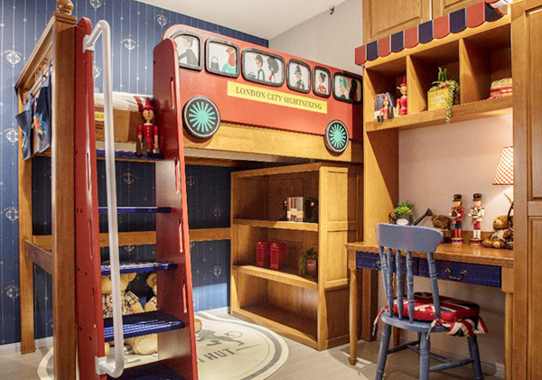 英伦小屋家具的缺点,英伦小屋儿童上下床