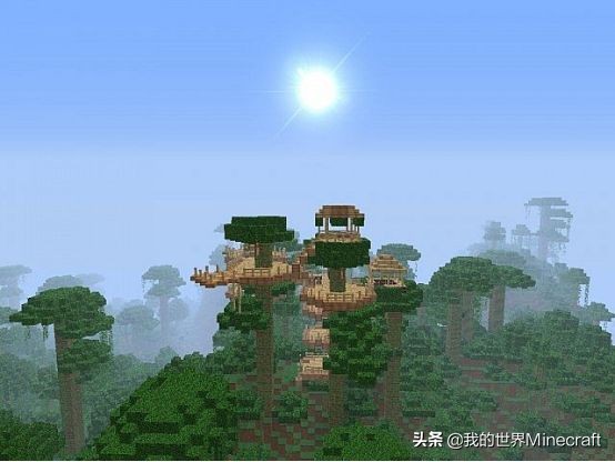 《我的世界》里跟大神的生活水平差距有多大?大神住别墅我住土坑